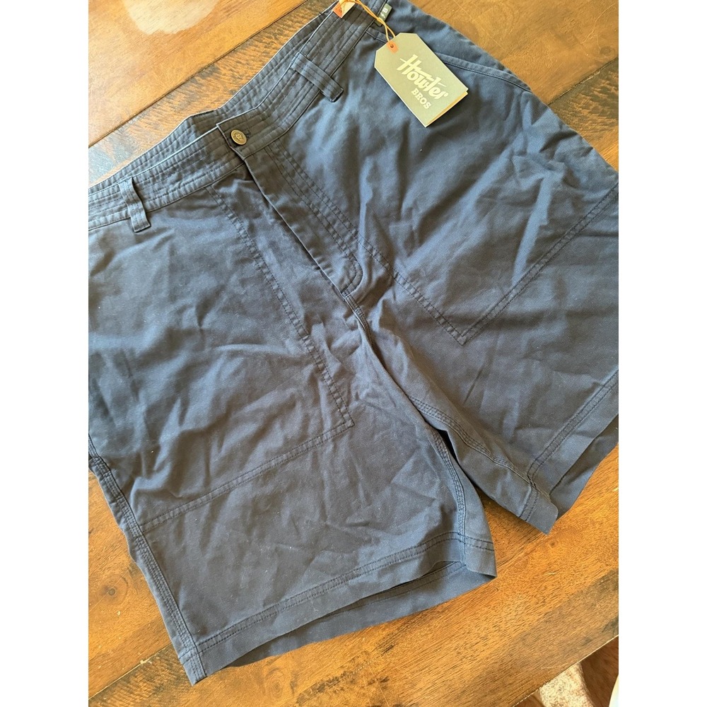 Howler Bros Mens 40 Dark Blue Clarksville Walk Chino Casual Shorts 9 Inch 1325